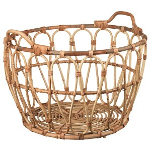 IKEA SNIDAD basket, rattan, 21 ¼x15 ¼ in, Ikea Outlet | 8043JKUMV