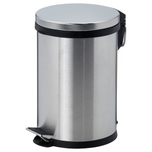 IKEA SNÖRPA pedal bin, stainless steel, 3 gallon, Ikea Outlet | 7420XMPIZ