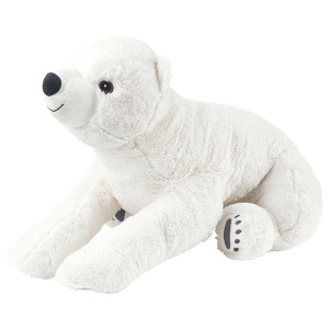 IKEA SNUTTIG soft toy, polar bear/white, Ikea Outlet | 7504HWEYF