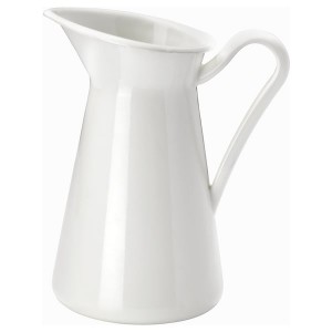 IKEA SOCKERÄRT vase/jug, 8 ¾ in White, Ikea Outlet | 4752JIKLS