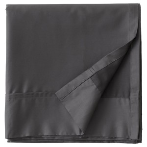 IKEA SPRISTÅNDS flat sheet, Full Light Gray, Ikea Outlet | 0217GCFYH