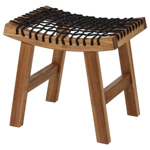 IKEA STACKHOLMEN Stool, outdoor, light brown stained, 18 7/8x13 3/4x16 7/8 in, Ikea Outlet | 1356WKFXC