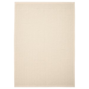 IKEA STARREKLINTE rug, flatwoven, 5'1 inx7'3 in Natural / Light Green, Ikea Outlet | 2346UNYWC