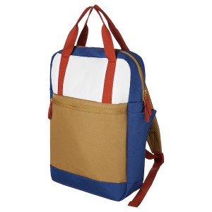 IKEA STARTTID backpack, blue/yellow, 3 gallon, Ikea Outlet | 8627ILNWV