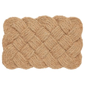 IKEA STAVREBY door mat, indoor, handmade/braided natural, 1'4 inx2'0 in Natural, Ikea Outlet | 3819QNFRB