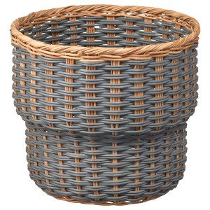 IKEA STENBÄR plant pot, gray, 9 ½ in, Ikea Outlet | 9456TGRVO