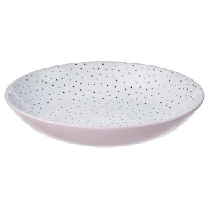 IKEA STENTICKA serving bowl, pink, 12 in, Ikea Outlet | 0968NOYUF