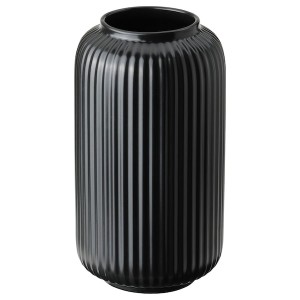 IKEA STILREN vase, 8 ¾ in Black, Ikea Outlet | 5986GDNUZ