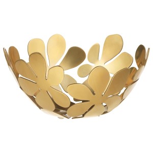 IKEA STOCKHOLM bowl, gold, 8 in, Ikea Outlet | 6247AZDBH