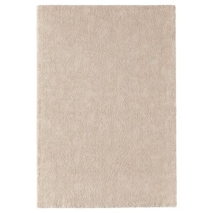 IKEA STOENSE Rug, low pile, 4 ' 4 inx6 ' 5 in Off White, Ikea Outlet | 7596ICLUF
