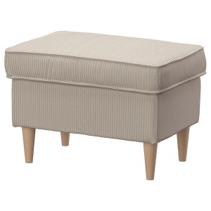 IKEA STRANDMON ottoman Kelinge Beige, Ikea Outlet | 0635BMILO