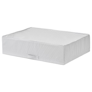 IKEA STUK storage case, 28x20x7 in White / Gray, Ikea Outlet | 1649ALYWX