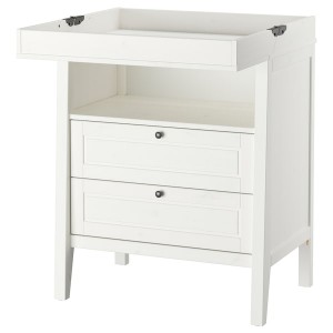 IKEA SUNDVIK changing table/chest White, Ikea Outlet | 8315ZCBOE
