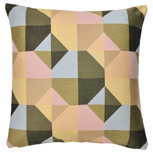 IKEA SVARTHÖ cushion cover, 20x20 in Multicolor, Ikea Outlet | 7280NVXKD