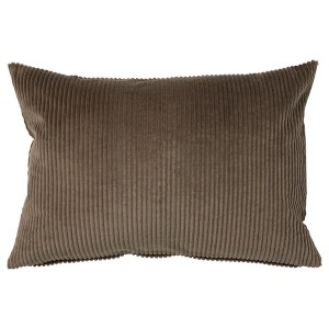 IKEA ÅSVEIG cushion cover, 16x23 in Gray / Brown, Ikea Outlet | 2375QAPDY