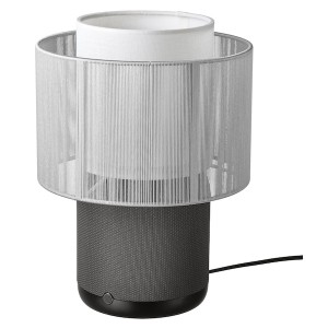 IKEA SYMFONISK Sonos speaker lamp w WiFi Black / White, Ikea Outlet | 5619BZEDF