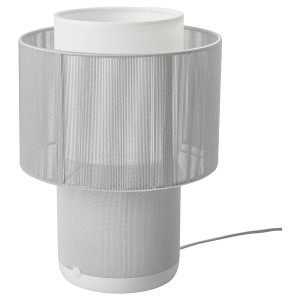 IKEA SYMFONISK Sonos speaker lamp w WiFi White, Ikea Outlet | 3081QWVZK