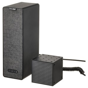 IKEA SYMFONISK bookshelf Sonos speaker w LED light, black/gen 2, Ikea Outlet | 0639NQYEK