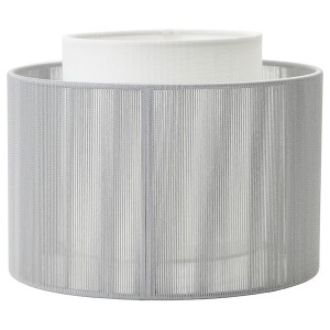 IKEA SYMFONISK shade for speaker lamp base Textile / White, Ikea Outlet | 9164TKVUG