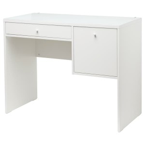 IKEA SYVDE dressing table, white, 39 1/2x19 in, Ikea Outlet | 0528ERFMQ