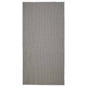IKEA TAGGLUSERN pre-cut fabric, 59x118 in Black / White, Ikea Outlet | 3804GFVMC