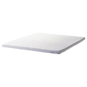 IKEA TANANGER mattress topper, Twin X-long White, Ikea Outlet | 9683BWFXG