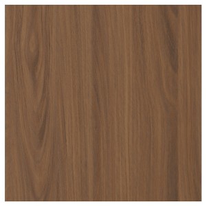 IKEA TISTORP drawer front, brown walnut effect, 15x15 in, Ikea Outlet | 2750PZXRQ