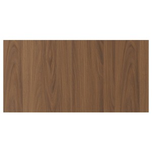 IKEA TISTORP drawer front, brown walnut effect, 30x15 in, Ikea Outlet | 1356ZALJX
