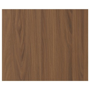 IKEA TISTORP drawer front, brown walnut effect, 18x15 in, Ikea Outlet | 0491AZUJC