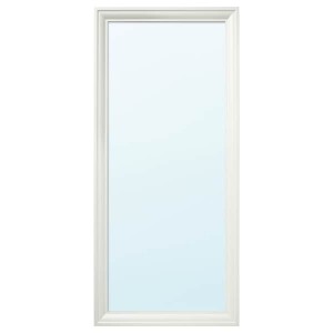 IKEA TOFTBYN mirror, 29 1/2x65 in White, Ikea Outlet | 3467TMWPI
