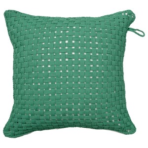 IKEA TOFTÖ cushion cover, in/outdoor, 20x20 in Bright Green, Ikea Outlet | 3275ZPHMK