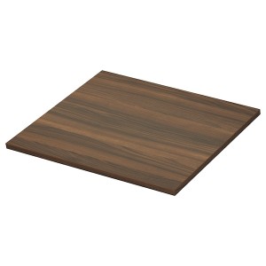 IKEA TOLKEN countertop, 25x21 1/2 in Brown Walnut Effect / Laminated Board, Ikea Outlet | 9214HCLWE