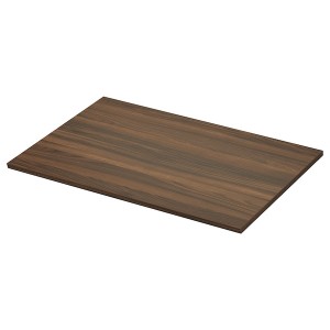 IKEA TOLKEN countertop, 37x21 1/2 in Brown Walnut Effect / Laminated Board, Ikea Outlet | 6157HOANX