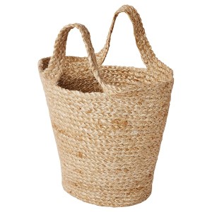 IKEA TOLKNING hanging basket, jute, Ikea Outlet | 7283UZERM