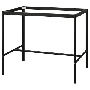 IKEA TOMMARYD Underframe, 50x26 3/8x40 1/8 in Anthracite, Ikea Outlet | 9235ACSRM