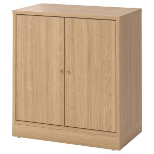 IKEA TONSTAD cabinet with doors, 32 1/8x18 5/8x35 3/8 in Oak Veneer, Ikea Outlet | 6375WXISN