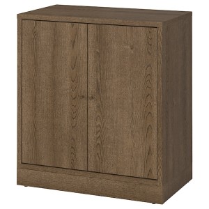 IKEA TONSTAD cabinet with doors, 32 1/8x18 5/8x35 3/8 in Brown Stained Oak Veneer, Ikea Outlet | 3975QJWZA