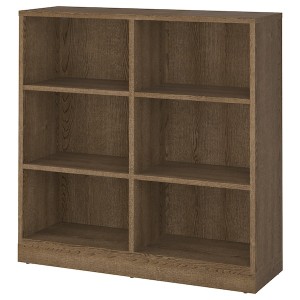 IKEA TONSTAD shelving unit, 47 1/2x14 5/8x47 1/4 in Brown Stained Oak Veneer, Ikea Outlet | 6318PIXRA