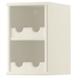 IKEA TORNVIKEN Open cabinet, off-white, Width: 9 in Width: 26 3/4 in. Shop online or in-store!, Ikea Outlet | 2914AXWHY