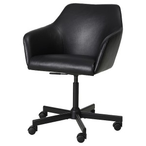 IKEA TOSSBERG / MALSKÄR swivel chair Grann Black / Black, Ikea Outlet | 3605VTLHO