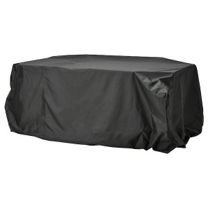 IKEA TOSTERÖ cover for outdoor furniture, sofa/black, 86 5/8x86 5/8 in, Ikea Outlet | 4657CJAMV