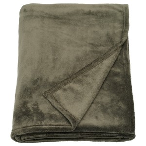 IKEA TRATTVIVA bedspread, Twin/Full Dark Gray / Green, Ikea Outlet | 9017DHTLC