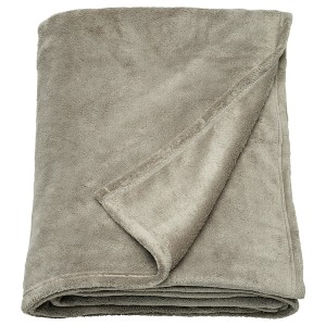 IKEA TRATTVIVA bedspread, Twin/Full Light Gray / Green, Ikea Outlet | 3180UOIEK