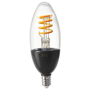 IKEA TRÅDFRI LED bulb E12 250 lumen, smart wireless dimmable/warm white chandelier, Ikea Outlet | 0893FADEM