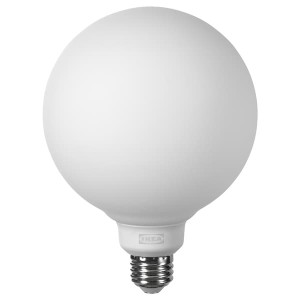 IKEA TRÅDFRI LED bulb E26 450 lumen Smart Wireless Dimmable / White Spectrum Globe, Ikea Outlet | 1369MPKHY