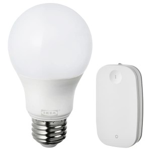 IKEA TRÅDFRI starter kit, E26 Smart Wireless Dimmable / Warm White, Ikea Outlet | 4105TRVNA