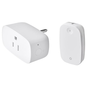 IKEA TRETAKT plug with remote control, smart, Ikea Outlet | 4608CDAHB