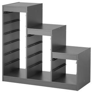 IKEA TROFAST Frame, 39x17 3/8x37 in Gray, Ikea Outlet | 4567SCOAE
