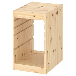 IKEA TROFAST frame, light white stained pine, 12 5/8x17 3/8x20 1/2 in, Ikea Outlet | 9810EXALK