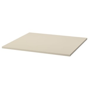 IKEA TROTTEN tabletop, 31 1/2x31 1/2 in Beige, Ikea Outlet | 6142GRQMT